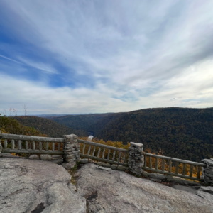 Rachel-Johnson-Visit-Mntr-Country-Coopers-Rock-2-(Bruceton Mills, WV)