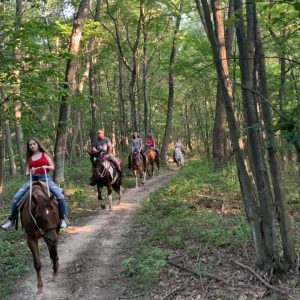Becky Sullivan- Fayette County Chamber – Horseback Riding