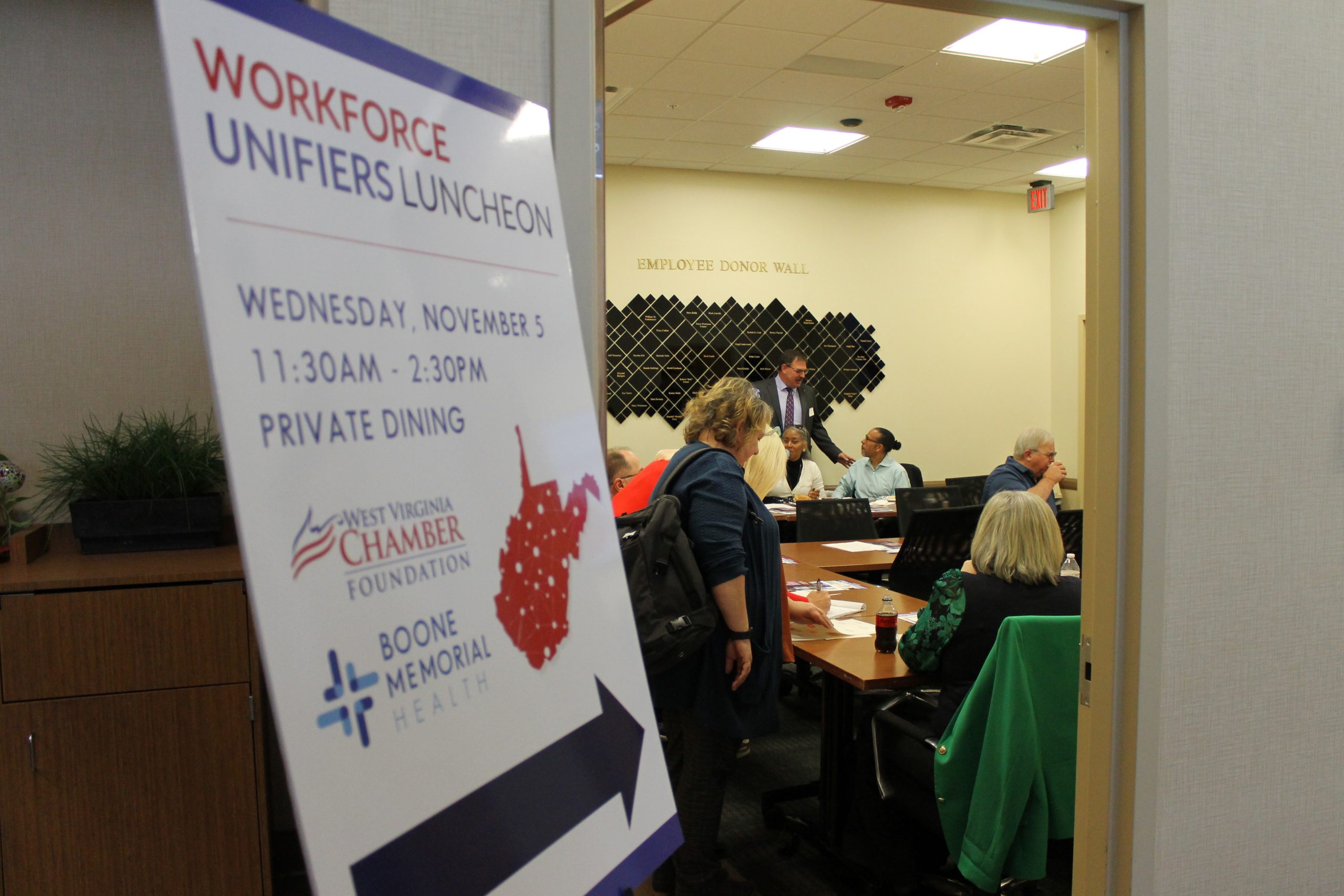Image showcasing Leaders gather at Boone Memorial to discuss job initiatives and rural ...